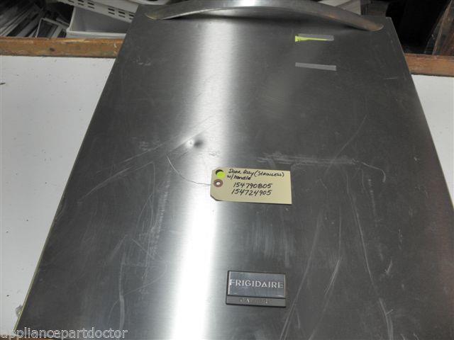 FRIGIDAIRE DISHWASHER 154790805 154724905 STAINLESS DOOR W/ HANDLE *SEE NOTE FRIGIDAIRE DISHWASHER 154790805 154724905 STAINLESS DOOR W/ HANDLE *SEE NOTE
